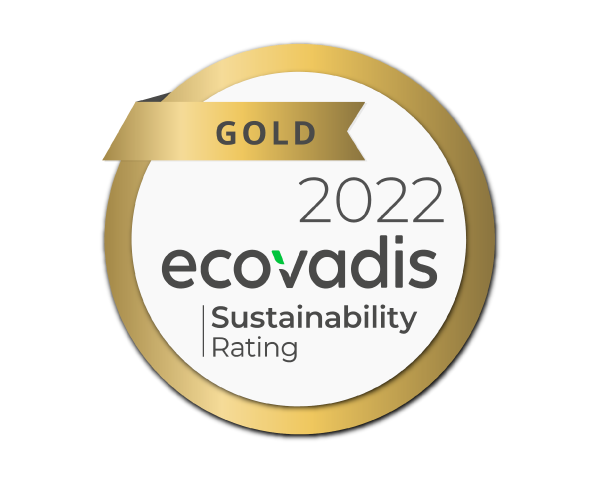ecovadis small sized logo - Mastermelt gold award