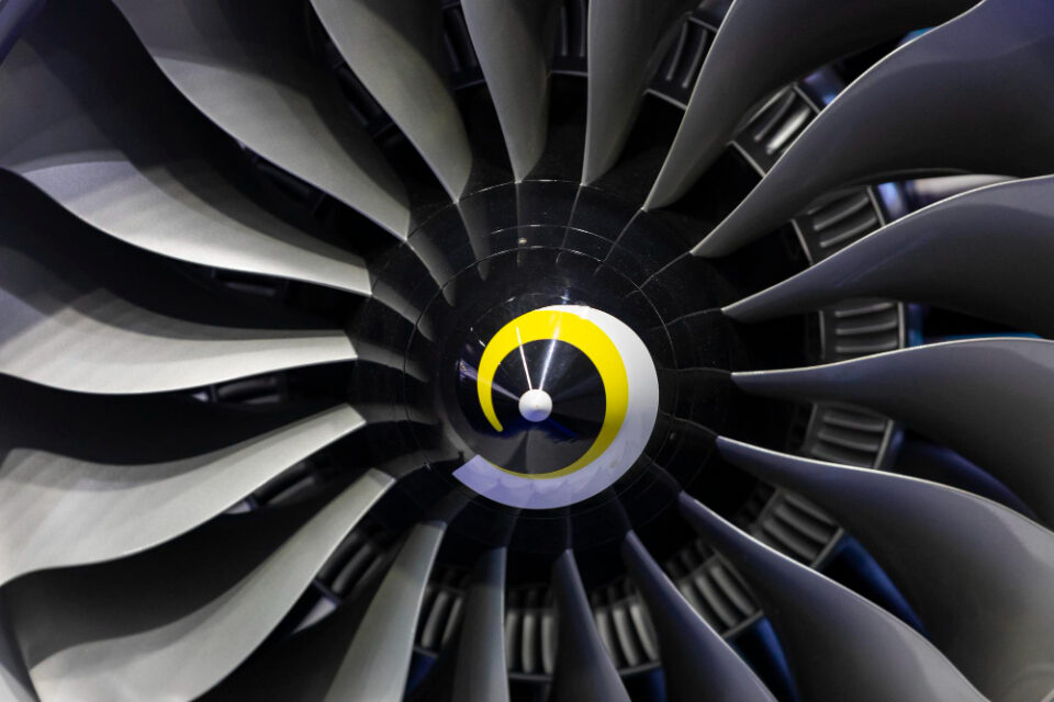 Aircraft engine blades for aerospace applications