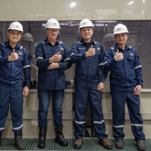 New chemical treatment facility at Eco Mastermelt -Mastermelt team Singapore Tuas