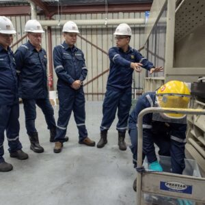 Eco-Mastermelt team Singapore Tuas